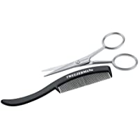 Los mejores  - Tweezerman – Tijeras para bigote y Peine